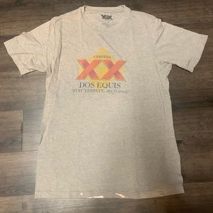 Dos Equis Brownish Gray Smedium Tee